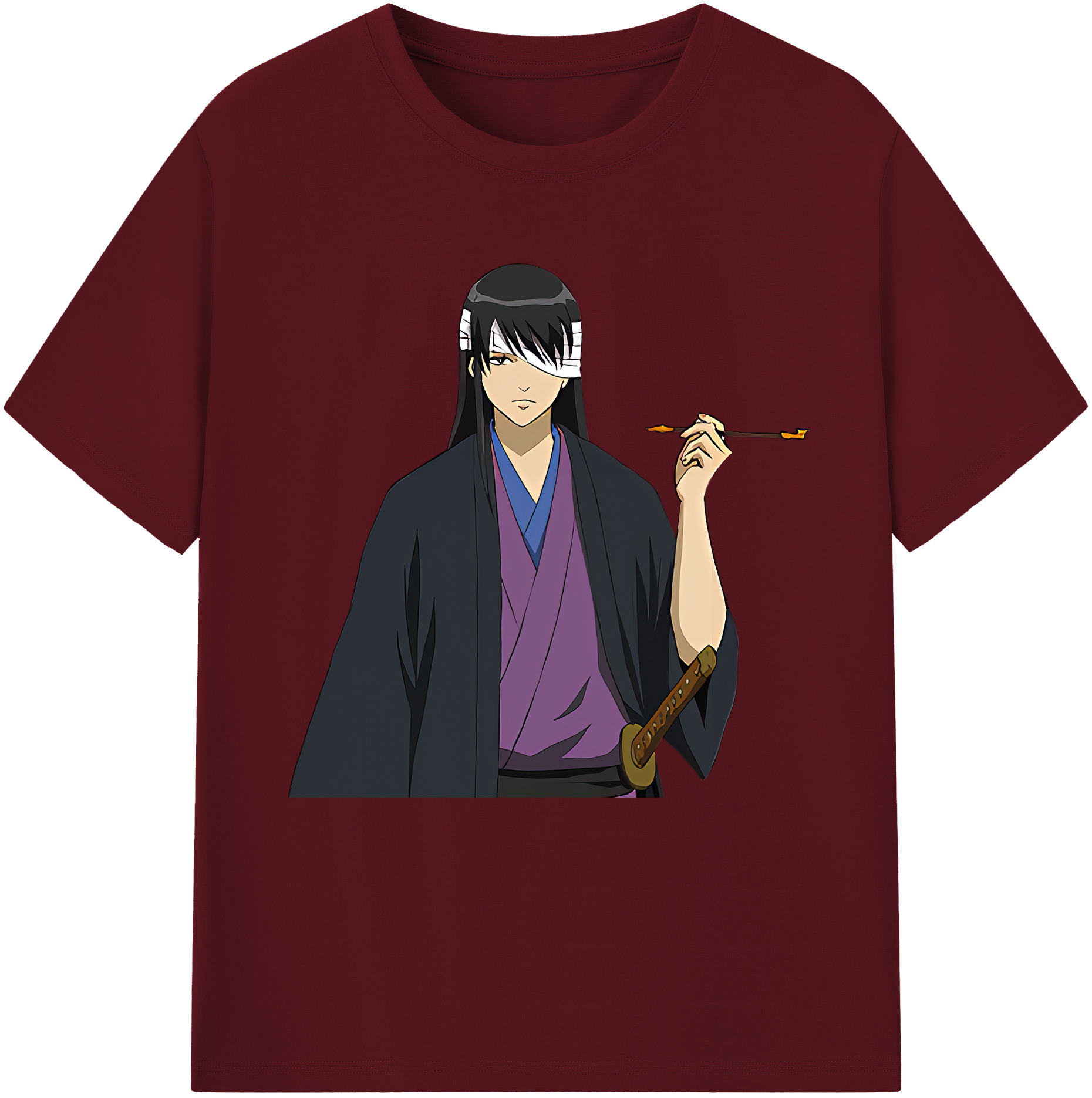 （画像用） ぎんたま 坂田銀時（さかたぎんとき） 神楽 志村新八（しむら しんぱち） GINTAMA Sakata Gintoki Kagura Shimura Shinpachi 綿100％半袖Tシャツ（フロントプリント）